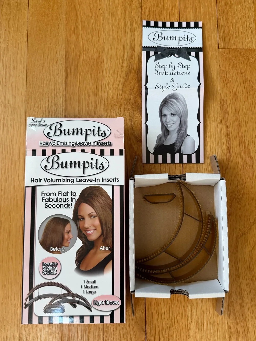 Bumpits Vintage Y2K Hair Inserts 3 Pack